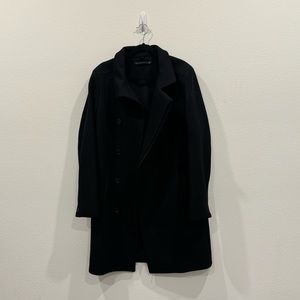 All Saints Men Black Coat